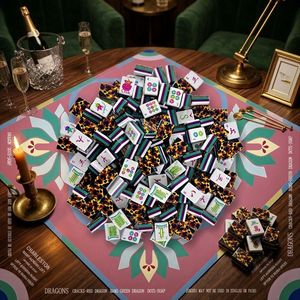 <span class=keywords><strong>Table</strong></span> <span class=keywords><strong>de</strong></span> Mahjong <span class=keywords><strong>de</strong></span> Luxe Portable pour Divertissement Intérieur, en Stock Local aux États-Unis, <span class=keywords><strong>Table</strong></span> <span class=keywords><strong>de</strong></span> <span class=keywords><strong>Poker</strong></span> en Acrylique Sculpté à 4 Couches, Idéale pour Salons <span class=keywords><strong>de</strong></span> Thé - Product Image 4