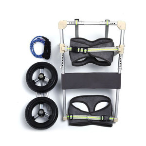 Silla de Ruedas <span class=keywords><strong>para</strong></span> <span class=keywords><strong>Perros</strong></span> con Discapacidad en las Patas Traseras, Asistencia <span class=keywords><strong>para</strong></span> Parálisis, Fabricada en Aluminio Ecológico - Product Image 6