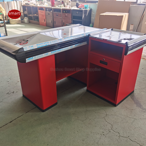 Siêu thị thép không gỉ hóa đơn truy cập thanh toán quầy thu ngân đăng ký tùy chỉnh POS Tiền mặt bảng với kiểm tra bàn - Product Image 3