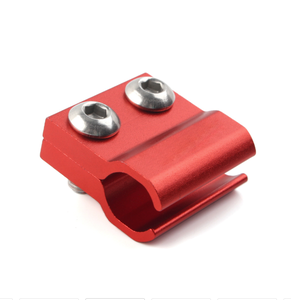 ออฟโรด CR80R/85R/<span class=keywords><strong>125R</strong></span>/250R/500R รถจักรยานยนต์ CNC อลูมิเนียมอัลลอยด์ ตัวยึดสายเบรกหน้า สีอะโนไดซ์ชุบโครเมียม - Product Image 4