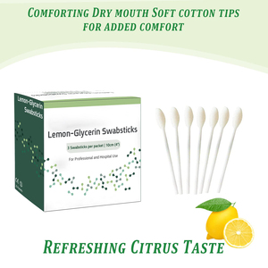 Label pribadi penggunaan tunggal steril Lemon gliserin Oral <span class=keywords><strong>swabstick</strong></span> untuk bibir kering bantuan - Product Image 6