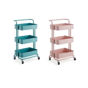 Carrello da <span class=keywords><strong>Cucina</strong></span> Multiuso <span class=keywords><strong>a</strong></span> 3 Ripiani in Acciaio Inossidabile per Verdure e Prodotti Vari - Product Image 1