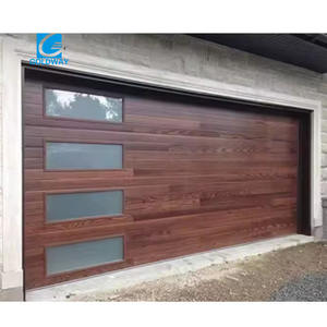 Portes de <span class=keywords><strong>garage</strong></span> sectionnelles en acier isolées, télécommandées, à isolation thermique, fournies directement par l'usine - Product Image 1