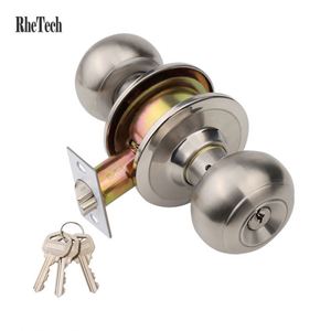 ชุดล็อคประตูแบบไม่ใช้กุญแจ WEKIS รุ่นทันสมัย ผลิตจากโลหะผสมสังกะสี พร้อมกุญแจ 3 ดอก ดีไซน์ทรงกลม สำหรับประตูทางเข้าภายในบ้าน - Product Image 5