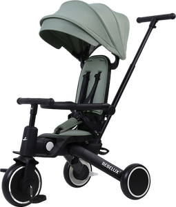 <span class=keywords><strong>Triciclo</strong></span> para Bebés OEM 8 en 1, Plegable, con Barra de Empuje Ajustable y <span class=keywords><strong>Asiento</strong></span> <span class=keywords><strong>Reclinable</strong></span> para Viajes al Aire Libre - Product Image 1