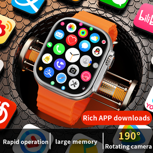 Cds9 Chất Lượng Cao 2025 NFC Thông Minh Đồng Hồ 2.06 Inch Amoled Wifi Sim Thẻ 4G HD Máy Ảnh Di Động Cuộc Gọi Video 1000MAh Chức Năng La Bàn - Product Image 4