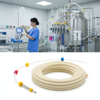 Tuyau de pompe péristaltique en silicone stérilisable pour applications médicales