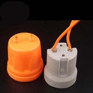 Su geçirmez ve ısıya dayanıklı lamba tutucu ile domuz tavuk çiftliği için seramik ısı lambası ampul tutucu - Product Image 2