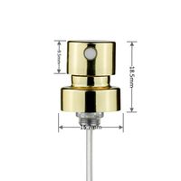 Pompe pulvérisatrice à sertir pour parfum 13mm 15mm 18mm avec bouchon à vis et capuchon à clipser – Vente en gros