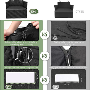 Fundas Impermeables Antideslizantes para Asientos de Coche para Mascotas, para el Maletero, para Viajes en Coche, Suministros para Mascotas - Product Image 3