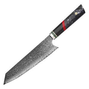 Couteau de chef Kiritsuke sur mesure, acier Damas, couteau de cuisine japonais, manche en résine de luxe, OEM ODM pour restaurants HORECA - Product Image 2