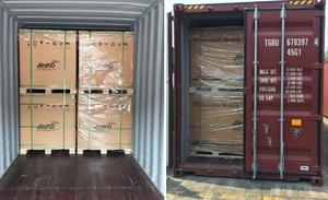 주식 미국에서 라스베가스 창고 Jinko 태양 전지판 590W JKM590N-72HL4-BDV-F8-EN 양면, UL & CSA 면세점 가격 - Product Image 4