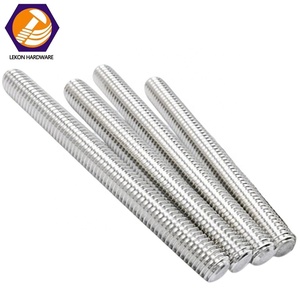 Varilla Roscada de Acero al Carbono Galvanizado, Cabeza Plana, DIN975 ANSI/ASME B18.31.2 M8 M10, Rosca Completa, Clase <span class=keywords><strong>8</strong></span>, con Tuercas - Product Image 2