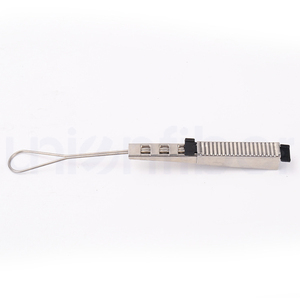 Pince de tension réglable en acier inoxydable pour câble plat FTTH, pince d'ancrage pour fixation aérienne extérieure - Product Image 3