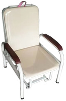 Chaise d'accompagnement hospitalière, chaise de visite pour patient, chaise de repos pour examen, chaise de repos pour patient, lit