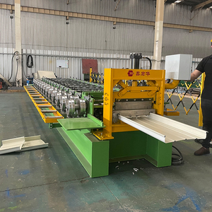 Macchinario Automatico Kr18 per la Produzione di Tegole, Formatrice per Coperture Metalliche a Giunti Verticali con Motore da 7,5KW ad Alta Velocità - Product Image 3
