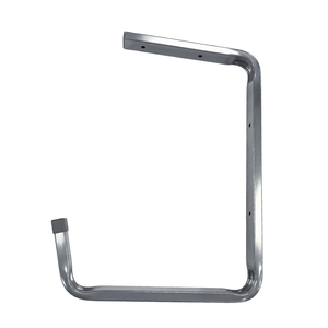 PADDED UTILITY HANGER W SHELF BKT Vietnam Origin Industrial <b>Hook</b> and <b>Rails</b> High Quality Storage OEM ODM Service - Product Image 4