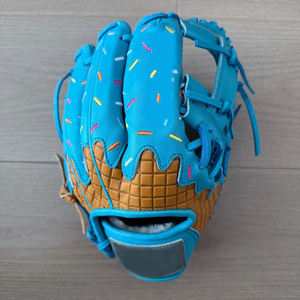 Guantes de Béisbol de Piel Auténtica Kip, Diseño Nuevo, para Jóvenes y Adultos, Talla 11.5, Color Bronceado, para Softbol - Product Image 1
