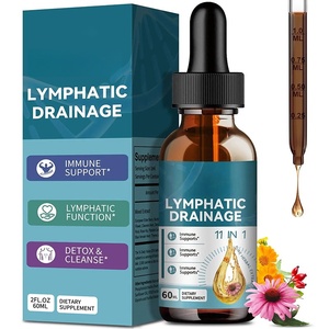 Extrait liquide OEM 11-en-1 pour le bien-être lymphatique avec Bardane, Pissenlit, Échinacée, Calendula pour le soutien immunitaire et l'équilibre hydrique - Product Image 3