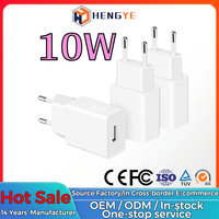 Chargeur mural universel portable Eu Us Plug Power Adapter Single Port USB 5V 2A 10W Travel Wall Phone Charger