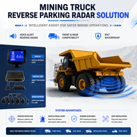 Système de freinage d'urgence AEBS pour camions miniers, avertisseur d'angle mort avant et arrière BSD, surveillance de la fatigue du conducteur DMS