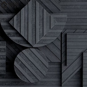 Tấm xi măng chống cháy chống thấm nước hiện đại bảng điều khiển xi măng bê tông nghệ thuật cường độ cao chạm khắc mô hình ba chiều - Product Image 2