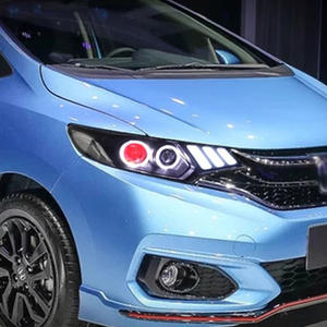 Luci auto per fari <span class=keywords><strong>Honda</strong></span> <span class=keywords><strong>Jazz</strong></span> Fit 2014-2020 LED Projetor luce di marcia diurna accessori automobilistici - Product Image 6