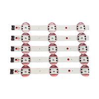 Barre LED de réparation TV 65UM, PCB en aluminium, 9 LED, bande de rétroéclairage IP20 pour TV modèle 65UM7300AUE SSC Y19 Trident