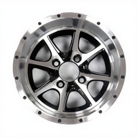Nouvelles jantes en alliage d'aluminium pour voiturette de golf OE Silver ATV 12-14 pouces PCD 4*110