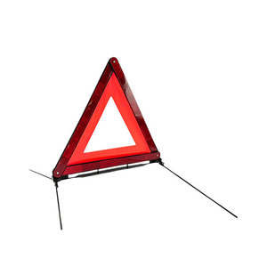Señal de advertencia de carretera, triangular reflectante, rojo, ECE R27, gran oferta - Product Image 4