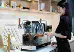 Cafetera Profesional Comercial de 2 Grupos, Cafetera Semiautomática con Bomba, Máquina de Espresso - Product Image 5