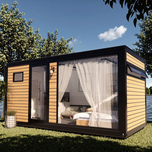 حاوية منزل متنقل مسبق الصنع 20 قدمًا ، غرف نوم فيلا مسبقة الصنع قابلة للتوسيع للعيش في الهواء الطلق ، فندق حاوية شحن مشحونة - Product Image 3