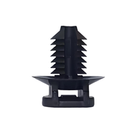 Soporte de Sujeción para Cables de Nylon 66 con Montaje de Tornillo CHCC, Clips de Montaje para Bridas de Cables UL94V-2 para Gestión de Cables Eléctricos Industriales