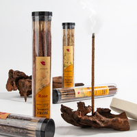 Bâtonnets d'Encens Palo Santo Naturels Roulés à la Main de Haute Qualité, Parfum Personnalisable
