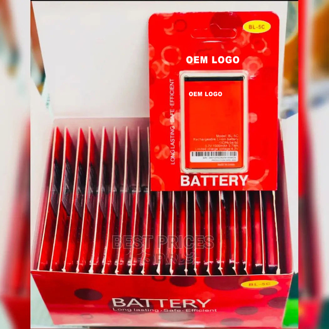 High-Capacity 5C Universal Battery for Old for Nokia Itel TECNO Smartphones 800mAh Fast Charging Compatible with BL-5C Models