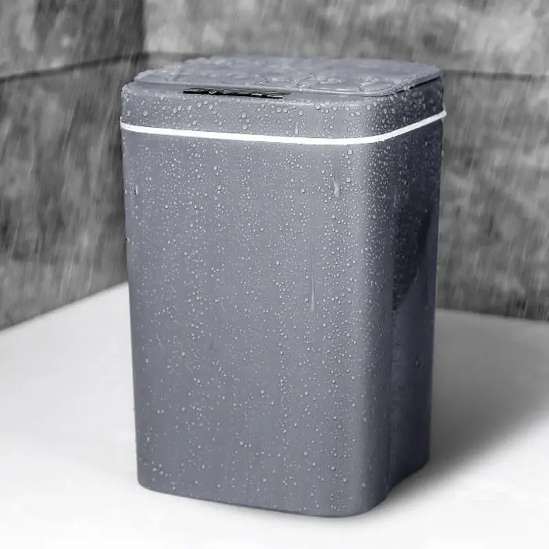 Indoor Wohnzimmer Küche Mülleimer Mülleimer Soft Close Automatischer intelligenter Sensor Smart Waste Bins Container
