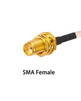 Câble Pigtail SMA Femelle vers IPX1 U.FL Ufl RF113 RG178 Étanche de Haute Qualité 10cm 15cm avec Anneau O