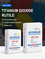 Dioxyde de titane rutile de qualité industrielle Jintai CAS 13463-67-7 Pureté 94% Procédé au chlorure Peintures TiO2 Oxyde