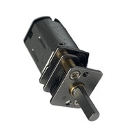 Kunci Pintu Digital N20 100rpm 6v, sikat Gearbox pelat baja Motor bergigi, mesin pintar untuk mainan RC DIY