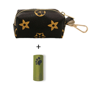 Walking Dog Poop Bag Storage Handbag Leash Collar Bag Hang Out Pet Poop Bags Dogs