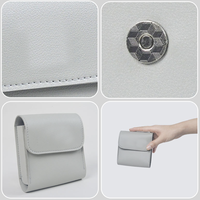 Sac de rangement en cuir pliable portable pour ANBERNIC RG35XXSP/34XXSP, étui de transport et de protection pour voyage