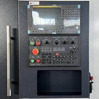 Torno CNC Horizontal de Alta Precisión con Bancada Inclinada TC4563, Centro de Torneado de Servicio Pesado con Guías Lineales para Metal