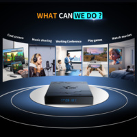 Boîtier TV Android X96 NEX 4K dernière génération, 4 Go de RAM avec 32 Go de ROM, WiFi double bande 4K UHD, BT 5.0, décodeur