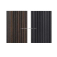 Portes coulissantes modernes en PVC+HDF, écologiques, étanches, pour appartement, hôtel, placard, cuisine, salon, cloisons, portes à lattes