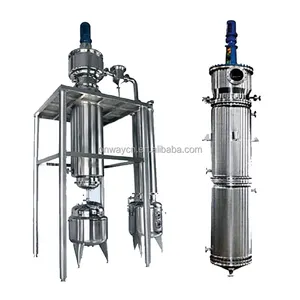 TFE high efficient factory price stainless steel used oil recycle vacuum distillation