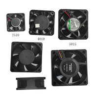 Ventilateur de refroidissement axial CC pour boîtier PC gaming, haute vitesse, sans balais, 12V 24V 48V PWM, 50mm 60mm 80mm 90mm 120mm