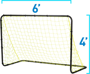 Thép cầm tay bóng đá Mục tiêu <span class=keywords><strong>Net</strong></span> cho trẻ em và thanh thiếu niên nhiều kích cỡ và màu sắc với mặt đất Cổ Phần cho sân sau Tòa Án - Product Image 5