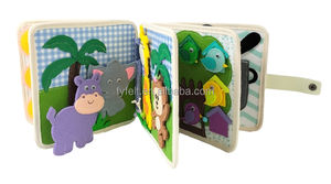 كتاب عالي الجودة للأنشطة المشغولة للأطفال الصغار ، لعبة تعليمية حسية للأطفال في مرحلة ما قبل المدرسة ، هدية للأطفال الصغار - Product Image 2