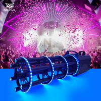 Pistolet lance-confettis électronique Gatling à commande manuelle, avec LED RGB pour papier coloré, idéal pour scène, DJ, discothèque, bar, fête, club
