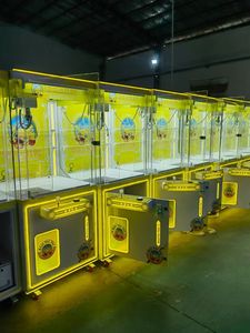 Machine à griffes à monnayeur pour jouets en peluche personnalisés, pour centres commerciaux et salles de jeux, vente en gros - Product Image 4